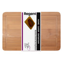 REGENT BAMBOO STEAK SERVING BOARD WITH GROOVE, 300X200MM