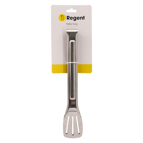 REGENT CATERING PASTRY TONG STAINLESS STEEL, (234X44X30MM)