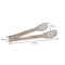 REGENT CATERING PASTRY TONG STAINLESS STEEL, (235X44X30MM)