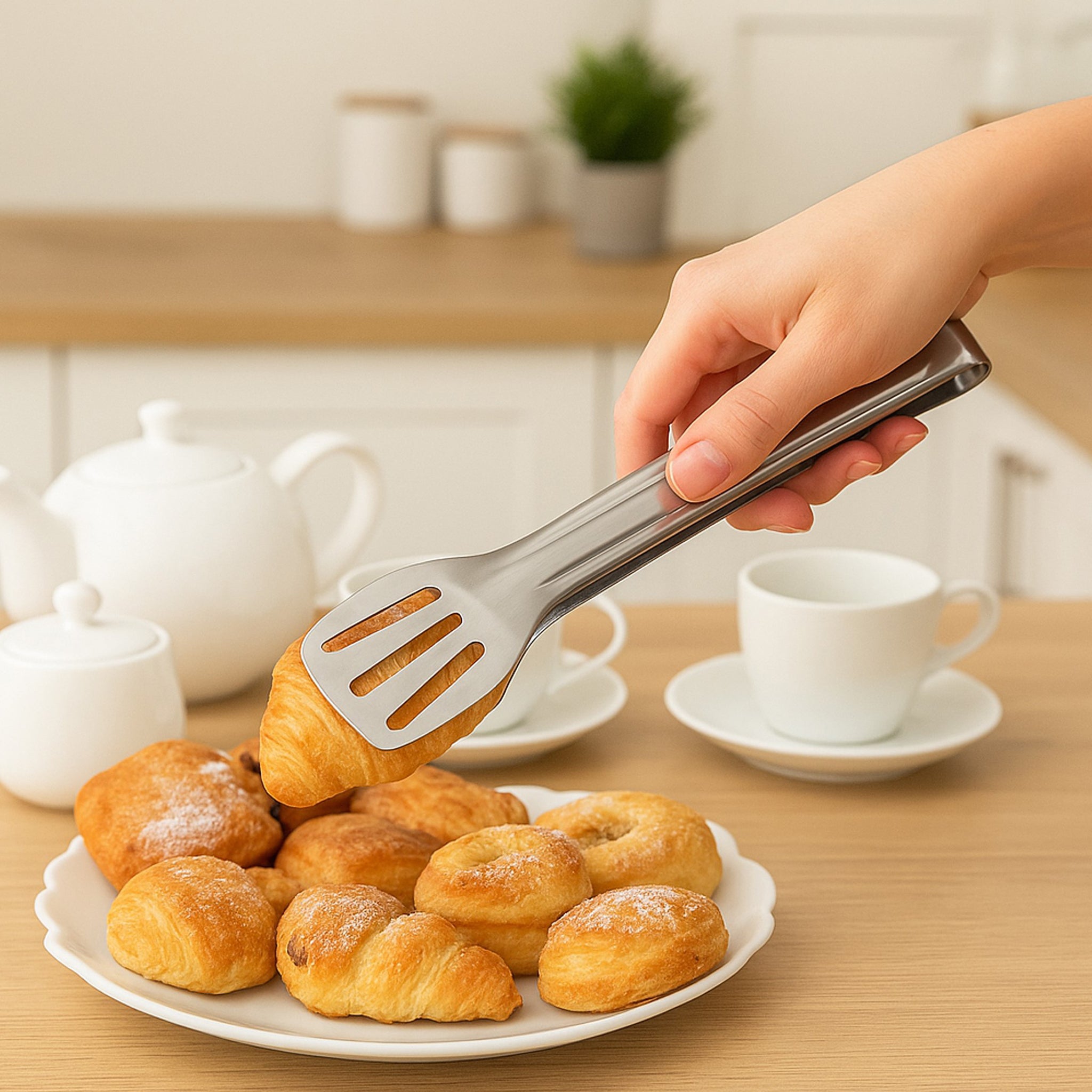 REGENT PASTRY TONG STAINLESS STEEL, 235MM