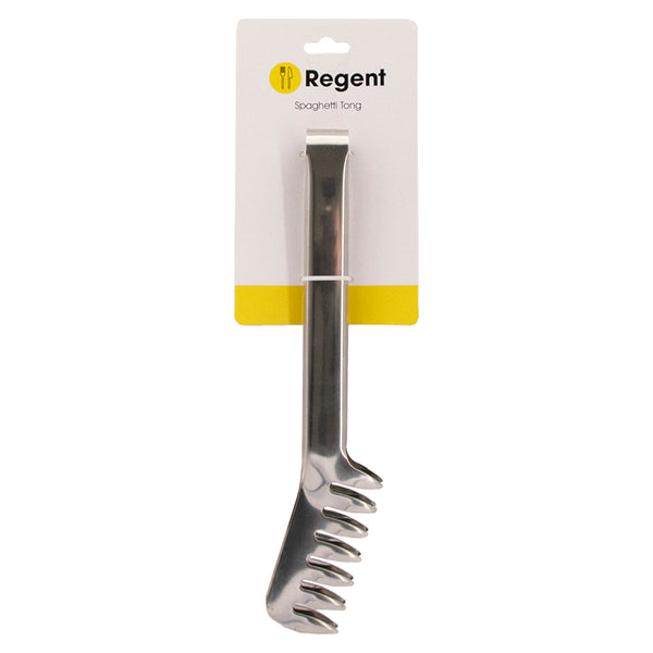 REGENT SPAGHETTI TONGS STAINLESS STEEL, (235X30X30MM)