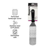 REGENT LONG TURNER PERFORATED ST STEEL WITH BLACK PP HANDLE, 370MM
