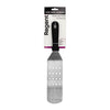 REGENT LONG TURNER PERFORATED ST STEEL WITH BLACK PP HANDLE, 370MM