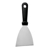 REGENT ANGLED GRIDDLE SCRAPER ST STEEL WITH BLACK PP HANDLE, 240MM