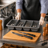 REGENT CUTLERY TRAY 4 DIV. GREY, 540X300MM