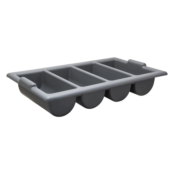 REGENT CUTLERY TRAY 4 DIV. GREY, (520X290X90MM)