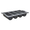 REGENT CUTLERY TRAY 4 DIV. GREY, (520X290X90MM)