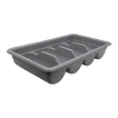 REGENT CUTLERY TRAY 4 DIV. GREY, 540X300MM
