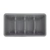 REGENT CUTLERY TRAY 4 DIV. GREY, 540X300MM