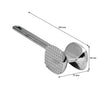 REGENT SQUARE MEAT MALLET ALUMINIUM, 250MM