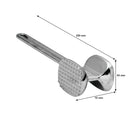 REGENT SQUARE MEAT MALLET ALUMINIUM, (250X65X70MM)