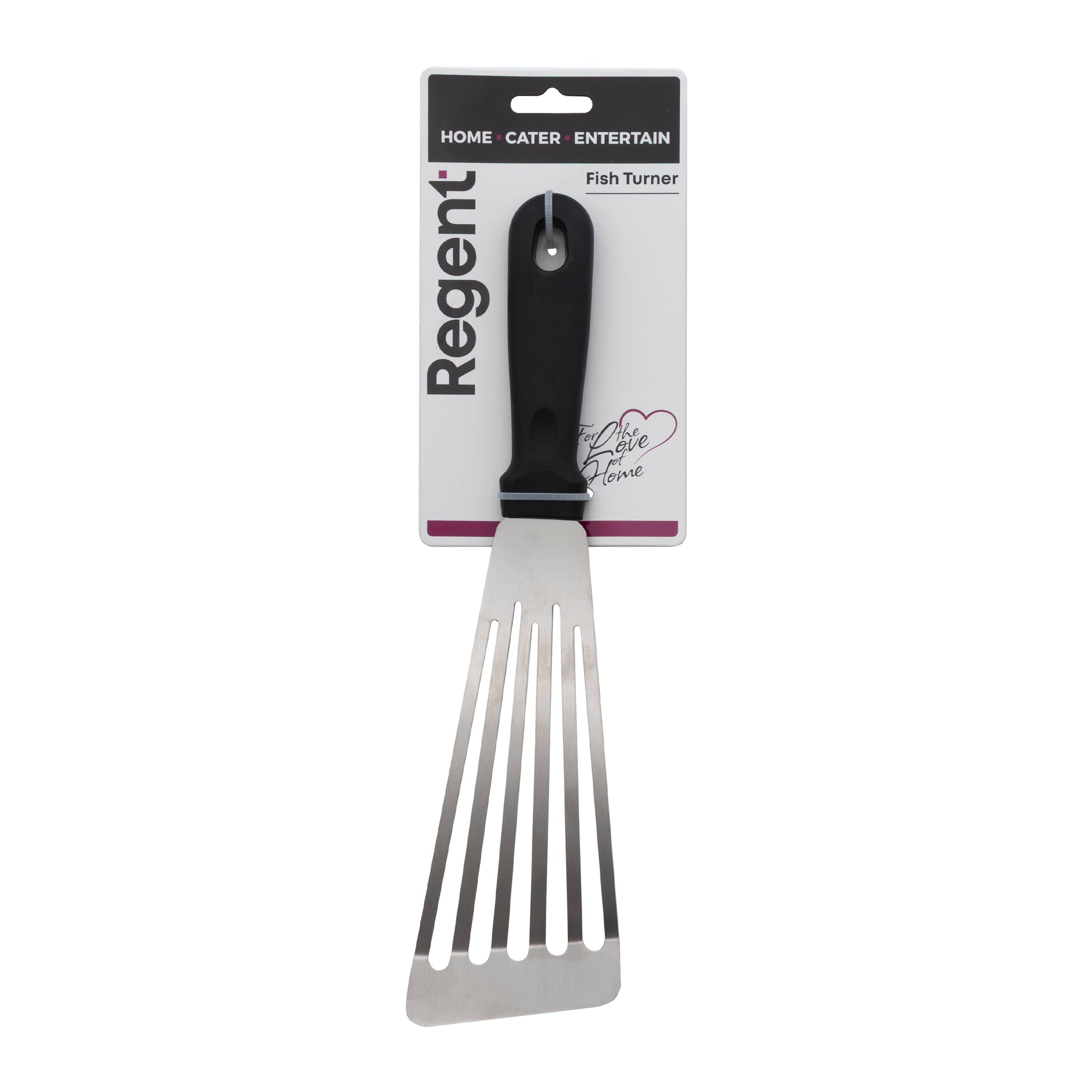 REGENT FISH TURNER STAINLESS STEEL WITH PP HANDLE, 314MM