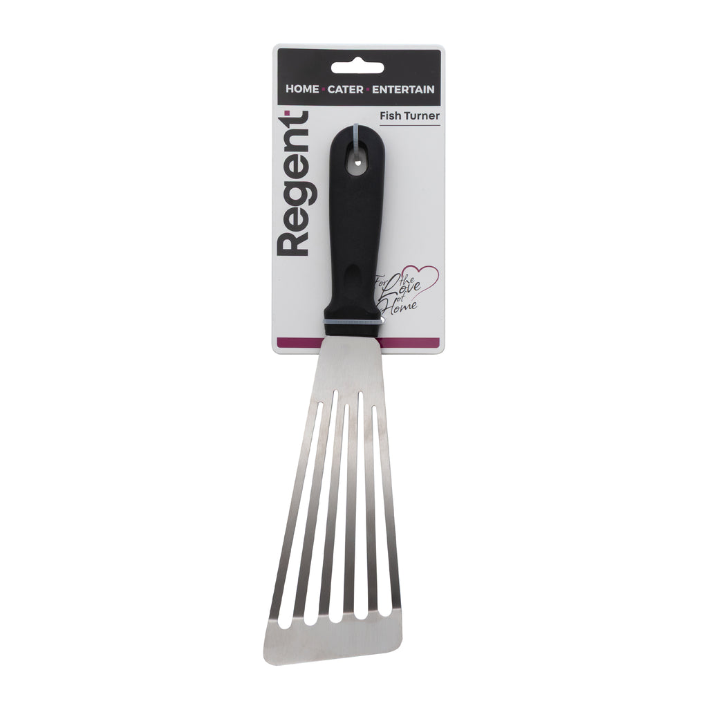 REGENT FISH TURNER STAINLESS STEEL WITH PP HANDLE, 313MM