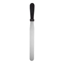 REGENT BAKING ICING SPATULA LONG WITH BLACK PP HANDLE, 370MM