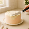 REGENT BAKEWARE ICING SPATULA LONG WITH BLACK PP HANDLE, 420MM