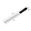 REGENT BAKEWARE ICING SPATULA LONG WITH BLACK PP HANDLE, 420MM