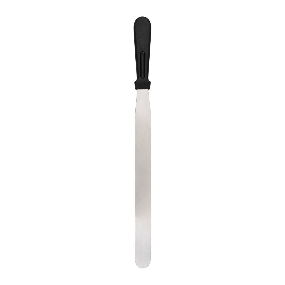 REGENT BAKEWARE ICING SPATULA LONG WITH BLACK PP HANDLE, 420MM