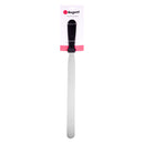 REGENT BAKEWARE ICING SPATULA LONG WITH BLACK PP HANDLE, (420X30X15MM)