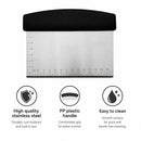 REGENT DOUGH SCRAPER STAINLESS STEEL AND PP HANDLE, 160MM