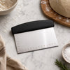 REGENT DOUGH SCRAPER STAINLESS STEEL AND PP HANDLE, 160MM