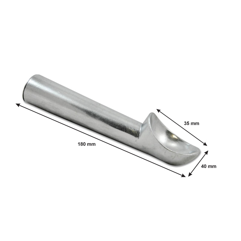 REGENT ICE CREAM SCOOP ALUMINIUM SIZE 20, (180X40X35MM)