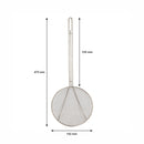 REGENT SKIMMER STAINLESS STEEL HEAVY DUTY, 475X152MM DIA