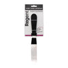 REGENT BAKEWARE ICING SPATULA ANGLED WITH PP PLASTIC BLACK HANDLE, 275X30MM