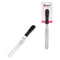 REGENT BAKEWARE ICING SPATULA ANGLED WITH PP PLASTIC BLACK HANDLE, (315X30X15MM)