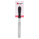 REGENT BAKEWARE ICING SPATULA ANGLED WITH PP PLASTIC BLACK HANDLE, (317X30X15MM)