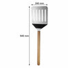 REGENT PIZZA PEEL SQUARE ST STEEL WITH OAK HANDLE, 840X240MM