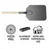 REGENT PIZZA PEEL ALUMINIUM WITH WOODEN HANDLE, 660MM