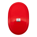REGENT CATERING PLASTIC SERVING BASKET OVAL RED, 270X175MM