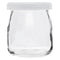 REGENT YOGHURT JAR WITH PLASTIC LID, 150ML (65MM DIAX72MM)