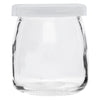 REGENT YOGHURT JAR WITH PLASTIC LID, 150ML (65MM DIAX72MM)