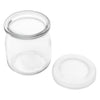 REGENT YOGHURT JAR WITH PLASTIC LID, 150ML (65MM DIAX72MM)