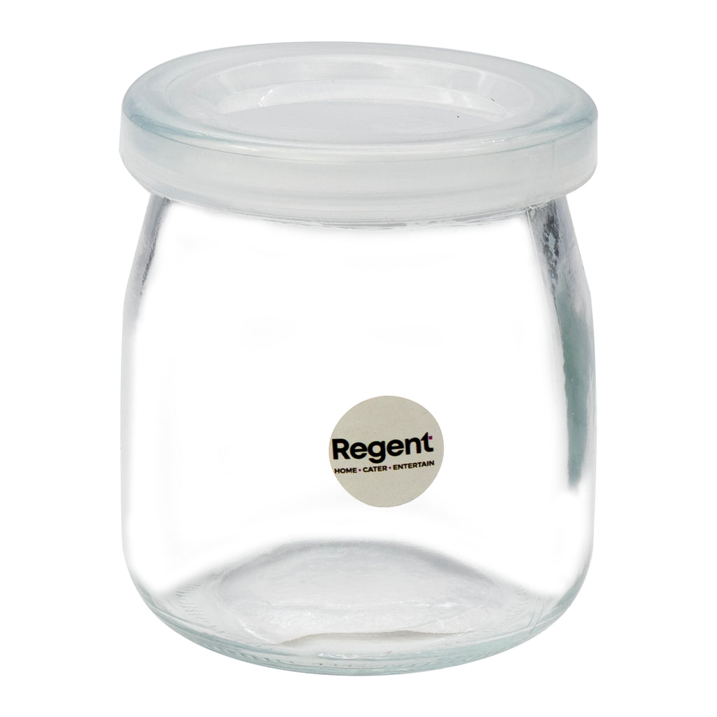 REGENT YOGHURT JAR WITH PLASTIC LID, 150ML