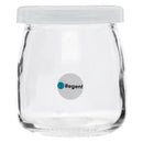 REGENT YOGHURT JAR WITH PLASTIC LID, 150ML (65MM DIAX72MM)