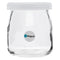 REGENT YOGHURT JAR WITH PLASTIC LID, 150ML (65MM DIAX72MM)
