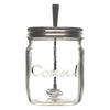 REGENT GLASS JAR WITH STAINLESS STEEL HONEY DRIZZLER 2PCS SET, 500ML