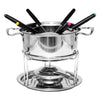REGENT COOKWARE FONDUE SET WITH BURNER & 6 FORKS STAINLESS STEEL