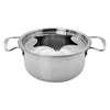 REGENT COOKWARE FONDUE SET WITH BURNER & 6 FORKS STAINLESS STEEL