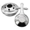 REGENT COOKWARE FONDUE SET WITH BURNER & 6 FORKS STAINLESS STEEL