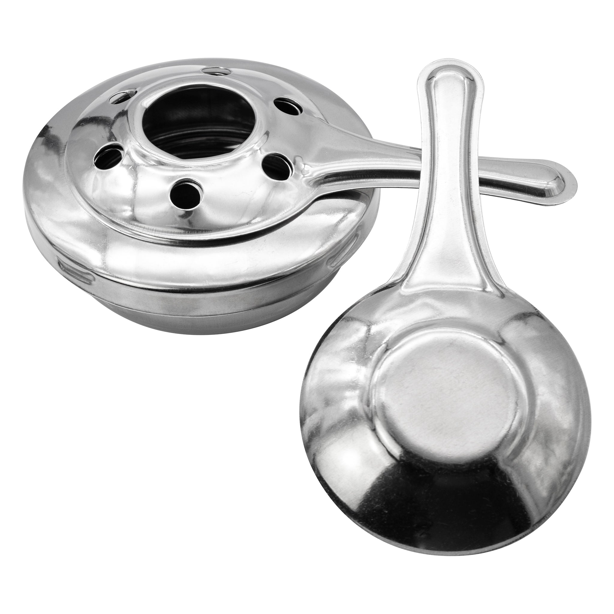 REGENT COOKWARE FONDUE SET WITH BURNER & 6 FORKS STAINLESS STEEL