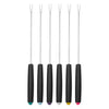 REGENT COOKWARE FONDUE SET WITH BURNER & 6 FORKS STAINLESS STEEL