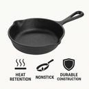 REGENT COOKWARE CAST IRON FRYING PAN, 215 DIA