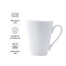 REGENT V-SHAPE NBC WHITE COFFEE MUG, 320ML