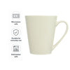 REGENT V-SHAPE NBC WHITE COFFEE MUG, 320ML