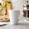 REGENT V-SHAPE NBC WHITE COFFEE MUG, 320ML