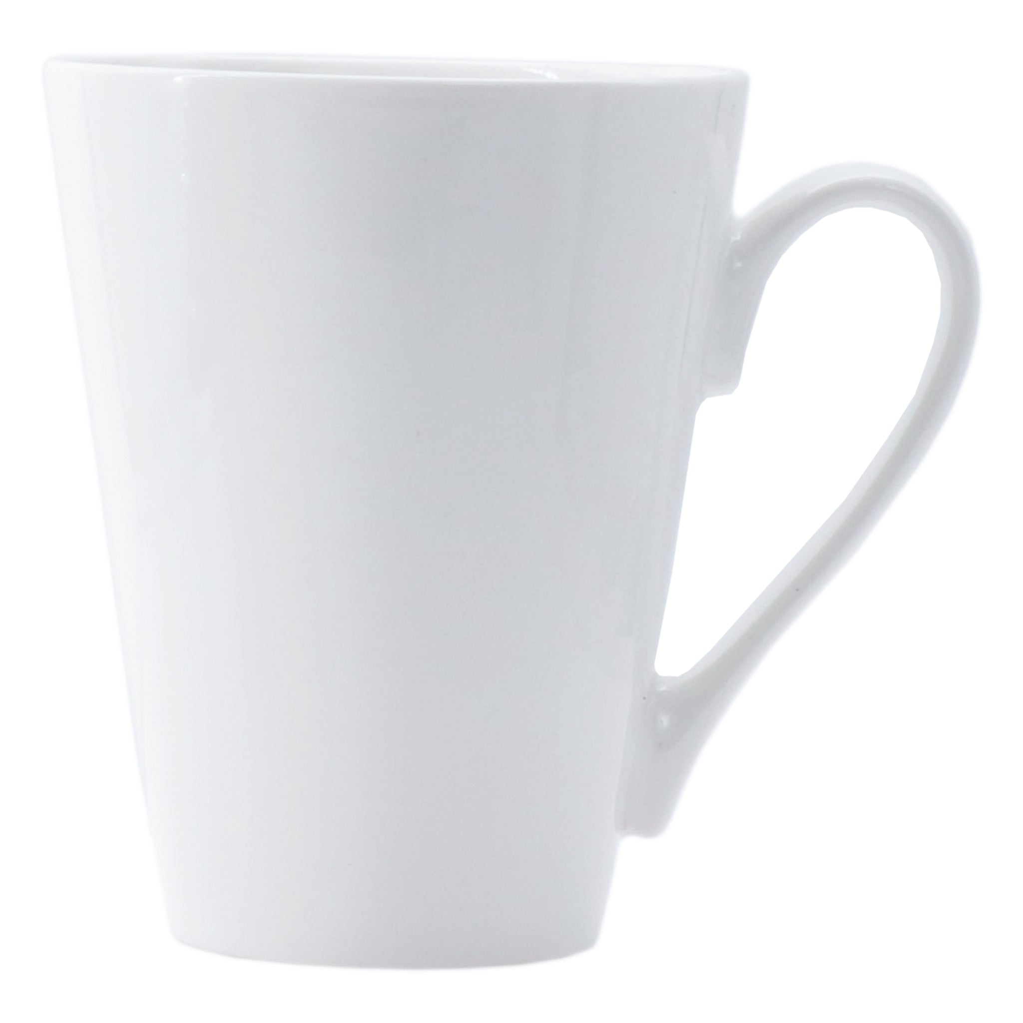 REGENT V-SHAPE NBC WHITE COFFEE MUG, 320ML