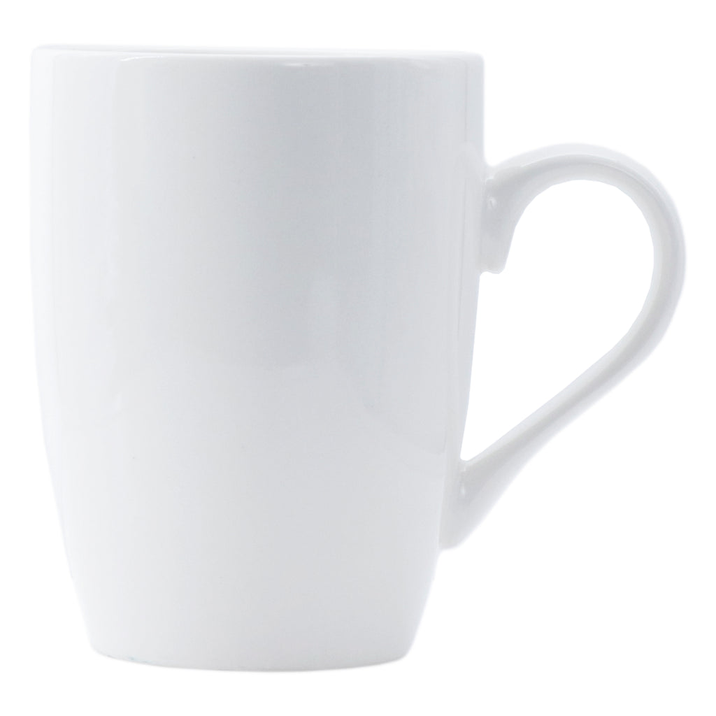 REGENT BULLET SHAPE NBC WHITE COFFEE MUG, 350ML (105X85MM DIA)